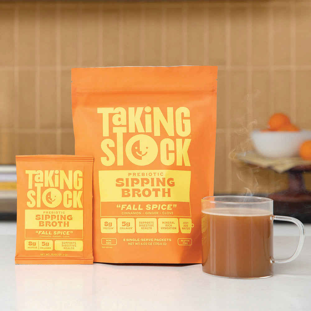 Prebiotic Sipping Broth, Fall Spice