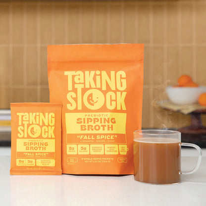 Prebiotic Sipping Broth, Fall Spice