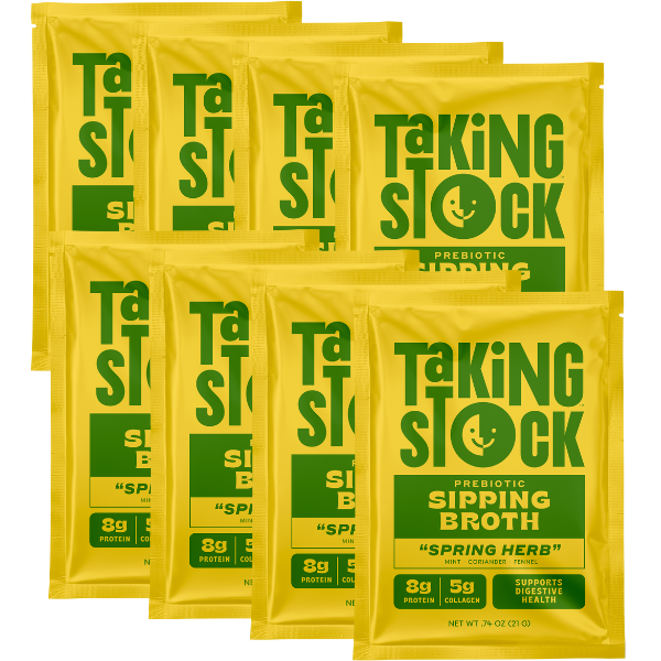 Spring Herb Prebiotic Sipping Broth