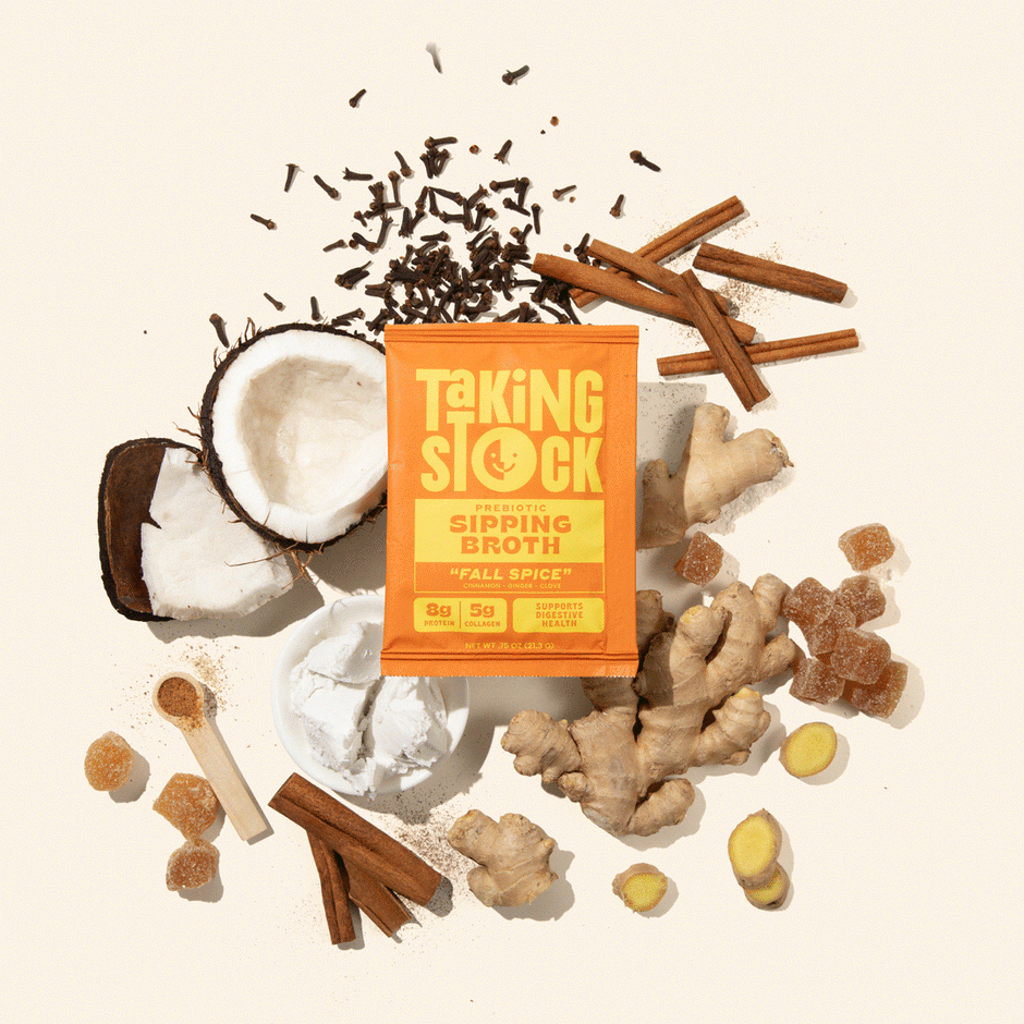 Prebiotic Sipping Broth, Fall Spice