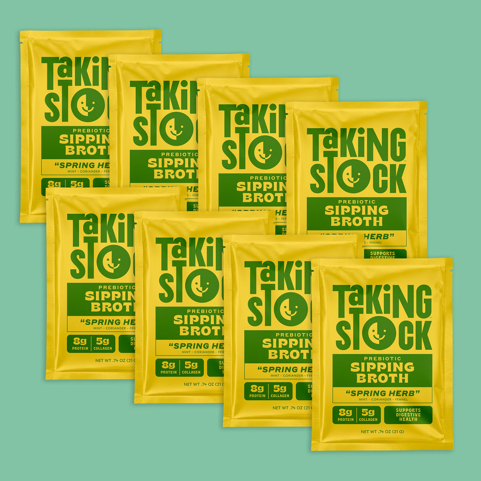 Spring Herb Prebiotic Sipping Broth