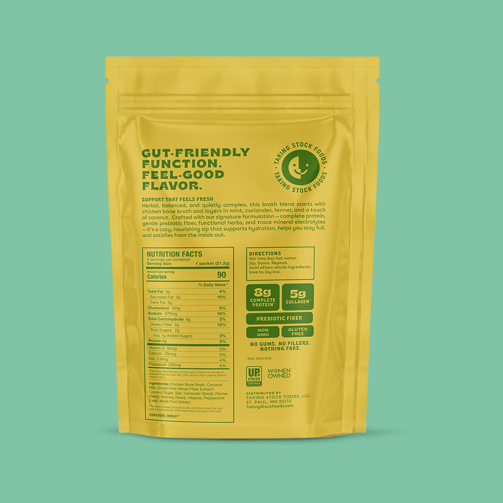 Spring Herb Prebiotic Sipping Broth