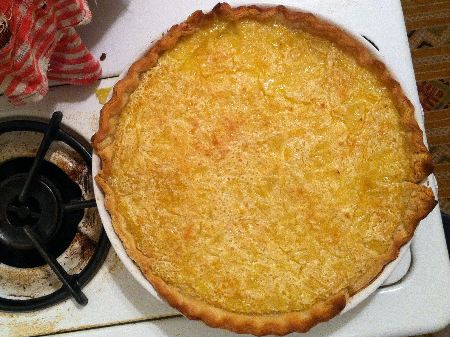 Shaker lemon pie filling